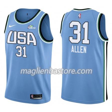 Maglia NBA Brooklyn Nets Jarrett Allen 31 Nike 2019 Rising Star Swingman - Uomo